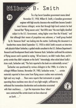 1998 Dark Horse Comics UFOs #38 Wilbert B. Smith Back