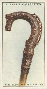 1930 Player's Treasures of Ireland #7 The Clonmacnoise Crozier Front