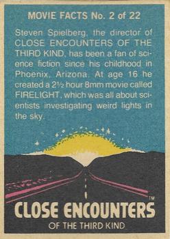 1978 Scanlens Close Encounters of the Third Kind #9 Jillian Guiler searches for her little boy Back