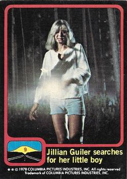 1978 Scanlens Close Encounters of the Third Kind #9 Jillian Guiler searches for her little boy Front