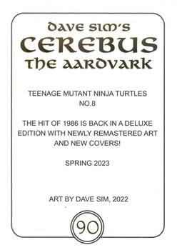 2023 Dave Sim's Cerebus The Aardvark Teenage Mutant Ninja Turtles No. 8 (90-99) #90 Cerebus & Turtle Back