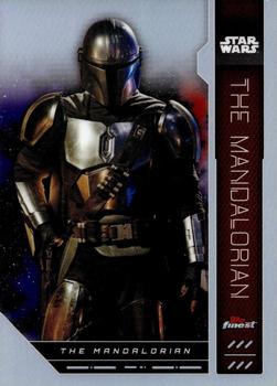 2023 Topps Finest Star Wars - Extended Base #EB-23 The Mandalorian Front