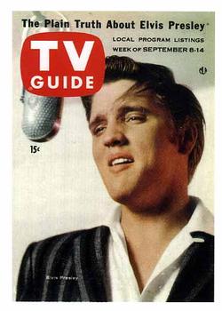2005 Elvis: TV Guide Covers #TV1 The Plain Truth About Elvis Presley Front