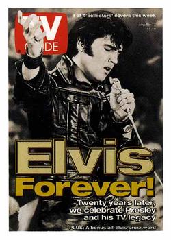 2005 Elvis: TV Guide Covers #TV2 Elvis Forever! Front