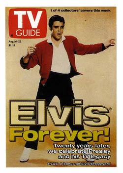 2005 Elvis: TV Guide Covers #TV4 Elvis Forever! Front