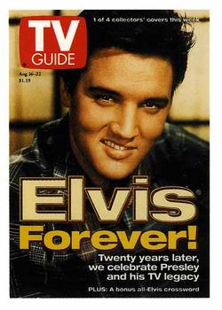 2005 Elvis: TV Guide Covers #TV5 Elvis Forever! Front