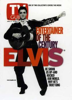 2005 Elvis: TV Guide Covers #TV6 Entertainer of the Century Front