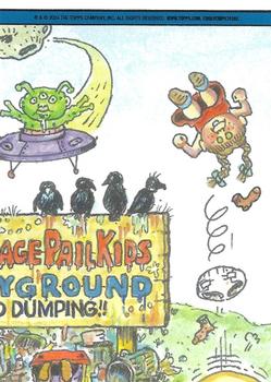 2024 Topps Garbage Pail Kids: Kids-At-Play #4a Twirling Twyla Back