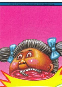 2024 Topps Garbage Pail Kids: Kids-At-Play - Booger Green #43a Puzzling Paula Back