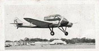 1934 R. & J. Hill Aviation Series (1st series) #10 Monospar S. T. 10 Front