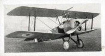 1934 R. & J. Hill Aviation Series (1st series) #15 Sopwith Camel Front