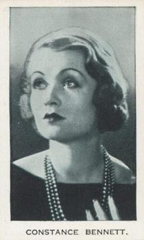 1934 Teofani Modern Movie Stars & Cinema Celebrities #NNO Constance Bennett Front