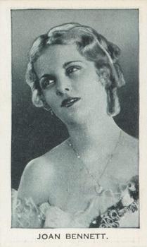 1934 Teofani Modern Movie Stars & Cinema Celebrities #NNO Joan Bennett Front