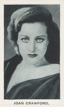 1934 Teofani Modern Movie Stars & Cinema Celebrities #NNO Joan Crawford Front