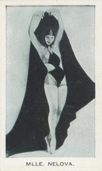 1934 Teofani Modern Movie Stars & Cinema Celebrities #NNO Mlle. Nelova Front