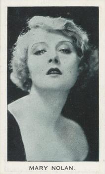 1934 Teofani Modern Movie Stars & Cinema Celebrities #NNO Mary Nolan Front