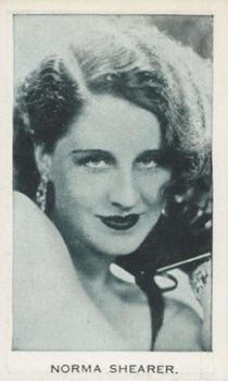 1934 Teofani Modern Movie Stars & Cinema Celebrities #NNO Norma Shearer Front