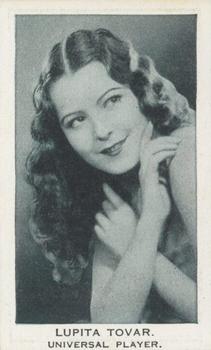 1934 Teofani Modern Movie Stars & Cinema Celebrities #NNO Lupita Tovar Front