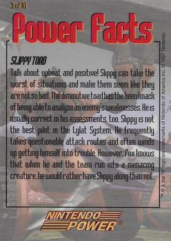 1997 Nintendo Power Starfox 64 Power Facts #3 Slippy Toad Back