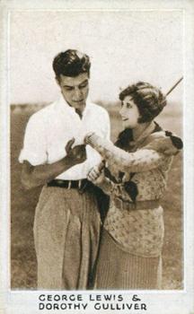 1929 Nicolas Sarony Cinema Studies #1 George Lewis / Dorothy Gulliver Front