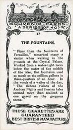 1937 Hill's Crystal Palace #17 The Fountains Back