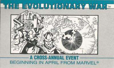 1988 Evolutionary War Promo #NNO Evolutionary War Front