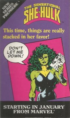 1989 New Series Premiere #NNO She-Hulk Front