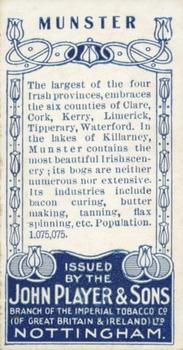 1910 Player's Counties & their Industries #NNO Munster Back