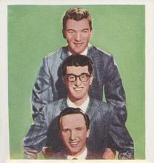 1959 Kane Products Disc Stars - Smaller Format #16 Buddy Holly and the Crickets Front