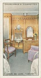 1930 Churchman's Life in a Liner (Small) #2 Cabin de Luxe Front
