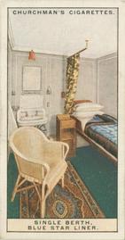 1930 Churchman's Life in a Liner (Small) #4 Single Berth Cabin Front