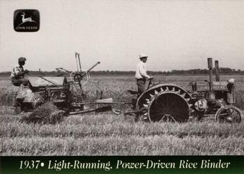 1996 John Deere Limited Edition #6 Light Running, Power-Driven Rice Binder Front