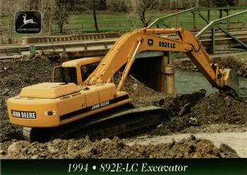 1996 John Deere Limited Edition #12 892E-LC Excavator Front