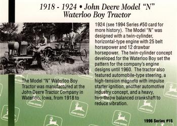 1996 John Deere Limited Edition #15 John Deere Model 
