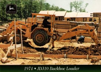 1996 John Deere Limited Edition #21 JD310 Backhoe Loader Front