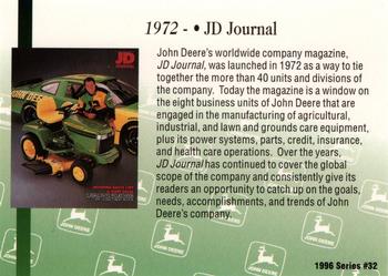 1996 John Deere Limited Edition #32 JD Journal Back