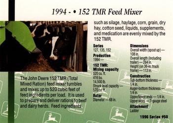 1996 John Deere Limited Edition #50 152 TMR Feed Mixer Back