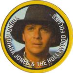 1995 The Family Channel POGs #1 Young Indiana Jones and the Hollywood Follies Front