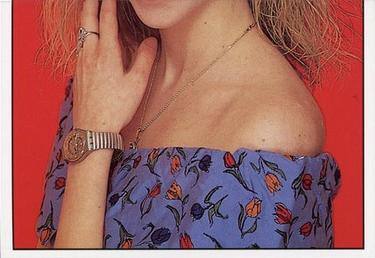 1990 Panini Smash Hits Stickers #49 Debbie Gibson Front