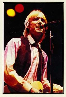 1985 Panini Smash Hits (German Edition) #133 Tom Petty Front