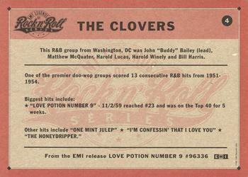 1991 EMI Legends of Rock & Roll #4 The Clovers Back