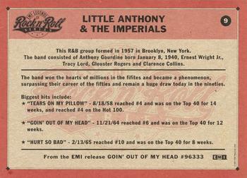 1991 EMI Legends of Rock & Roll #9 Little Anthony & The Imperials Back