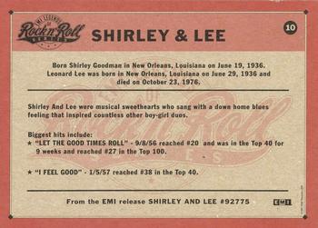 1991 EMI Legends of Rock & Roll #10 Shirley and Lee Back