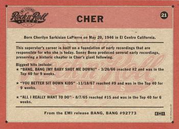 1991 EMI Legends of Rock & Roll #21 Cher Back
