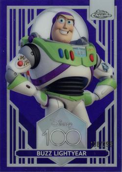 2023 Topps Chrome Disney 100 - Purple Refractors #61 Buzz Lightyear Front