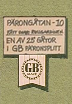1979-81 GB Päronsplitt Pärongatan #10 Rätt Svar: Rullgardinien Back