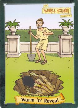2005 Horrible Histories Magazine Wild 'n' Wicked Card Collection Series 2 - Foul 'n' Freaky #8 Caligula's Corpse Front