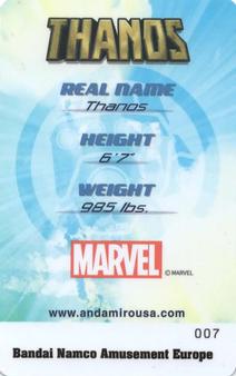 2020 Andamiro Avengers Arcade #7 Thanos Back