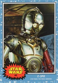 2024 Topps Living Star Wars #485 C-3PO Front