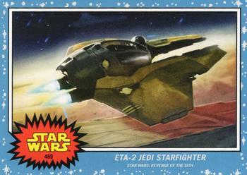2024 Topps Living Star Wars #489 ETA-2 Jedi Starfighter Front
